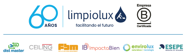 logotipo Limpiolux 60 aniversario